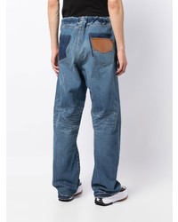 blaue Jeans von Maison Mihara Yasuhiro