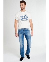 blaue Jeans von Pioneer Authentic Jeans