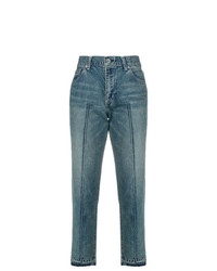 blaue Jeans von Sacai