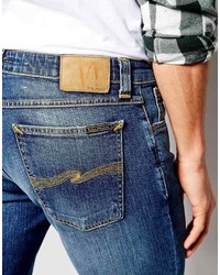 blaue Jeans von Nudie Jeans