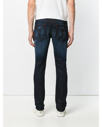 blaue Jeans von Versace