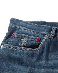 blaue Jeans von Brunello Cucinelli