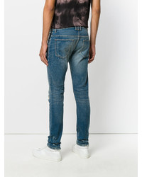 blaue Jeans von Balmain