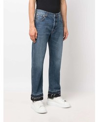 blaue Jeans von Alexander McQueen