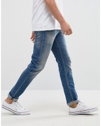 blaue Jeans von Benetton