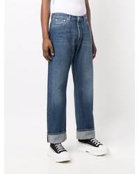 blaue Jeans von Alexander McQueen