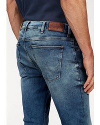 blaue Jeans von Wrangler