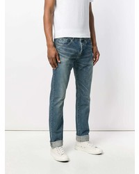 blaue Jeans von Saint Laurent