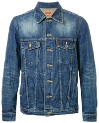 blaue Jeansjacke von Anrealage