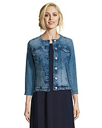 blaue Jeansjacke von Betty Barclay