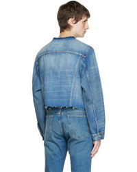 blaue Jeansjacke von Maison Margiela
