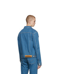 blaue Jeansjacke von Lanvin