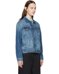 blaue Jeansjacke von Frame Denim