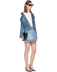 blaue Jeansjacke von Valentino