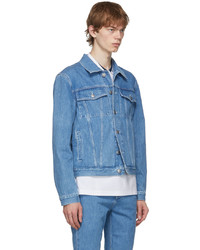 blaue Jeansjacke von Burberry