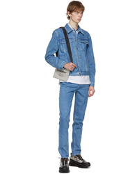 blaue Jeansjacke von Burberry