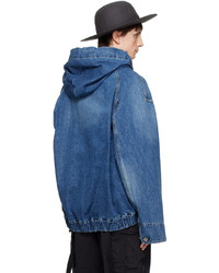 blaue Jeansjacke von Sacai