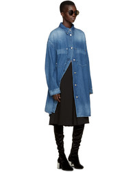 blaue Jeansjacke von MM6 MAISON MARGIELA