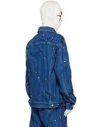 blaue Jeansjacke von Kusikohc