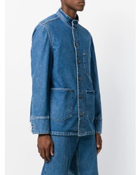 blaue Jeansjacke von Tom Wood