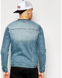 blaue Jeansjacke von Asos