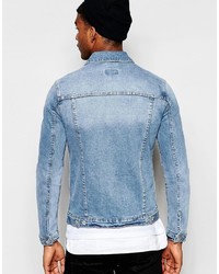 blaue Jeansjacke von Asos