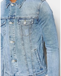 blaue Jeansjacke von Asos