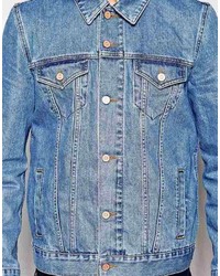 blaue Jeansjacke von Asos