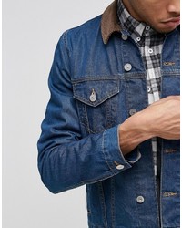 blaue Jeansjacke von Asos