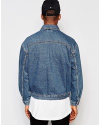 blaue Jeansjacke von Asos