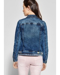 blaue Jeansjacke von Cecil