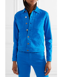 blaue Jeansjacke von L'Agence