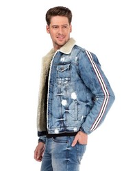 blaue Jeansjacke von Cipo & Baxx