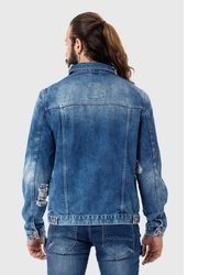blaue Jeansjacke von Cipo & Baxx