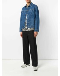 blaue Jeansjacke von Lanvin