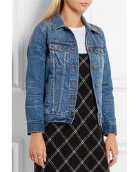 blaue Jeansjacke von Madewell