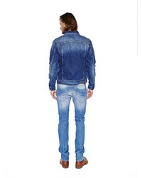 blaue Jeansjacke von Colorado Denim