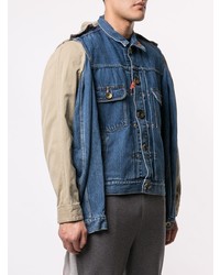 blaue Jeansjacke von Maison Mihara Yasuhiro