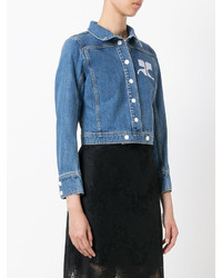 blaue Jeansjacke von Courreges