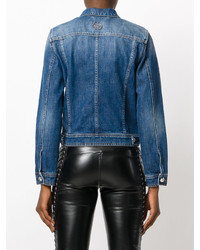 blaue Jeansjacke von Philipp Plein