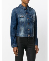 blaue Jeansjacke von Diesel