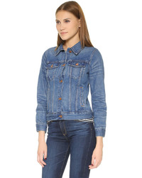 blaue Jeansjacke von Madewell