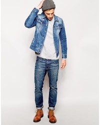 blaue Jeansjacke von G Star