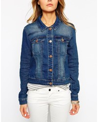 blaue Jeansjacke von Noisy May