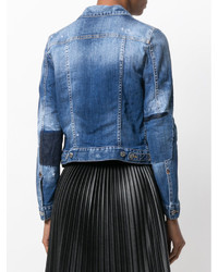 blaue Jeansjacke von Dsquared2