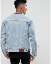 blaue Jeansjacke von Siksilk