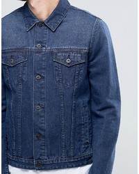 blaue Jeansjacke von Asos