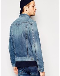 blaue Jeansjacke von True Religion