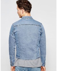 blaue Jeansjacke von Cheap Monday