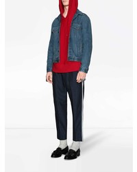 blaue Jeansjacke von Gucci